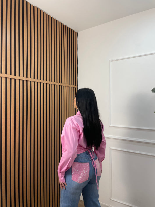 Jeans Barbie risvolto