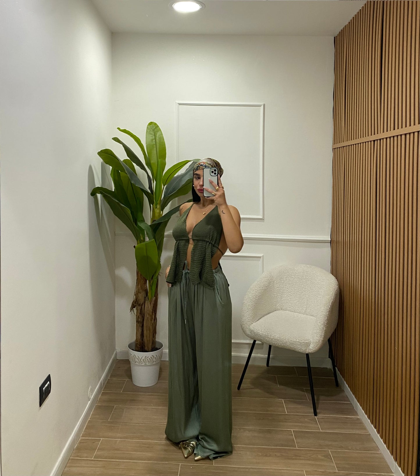 Pantalone raso basic