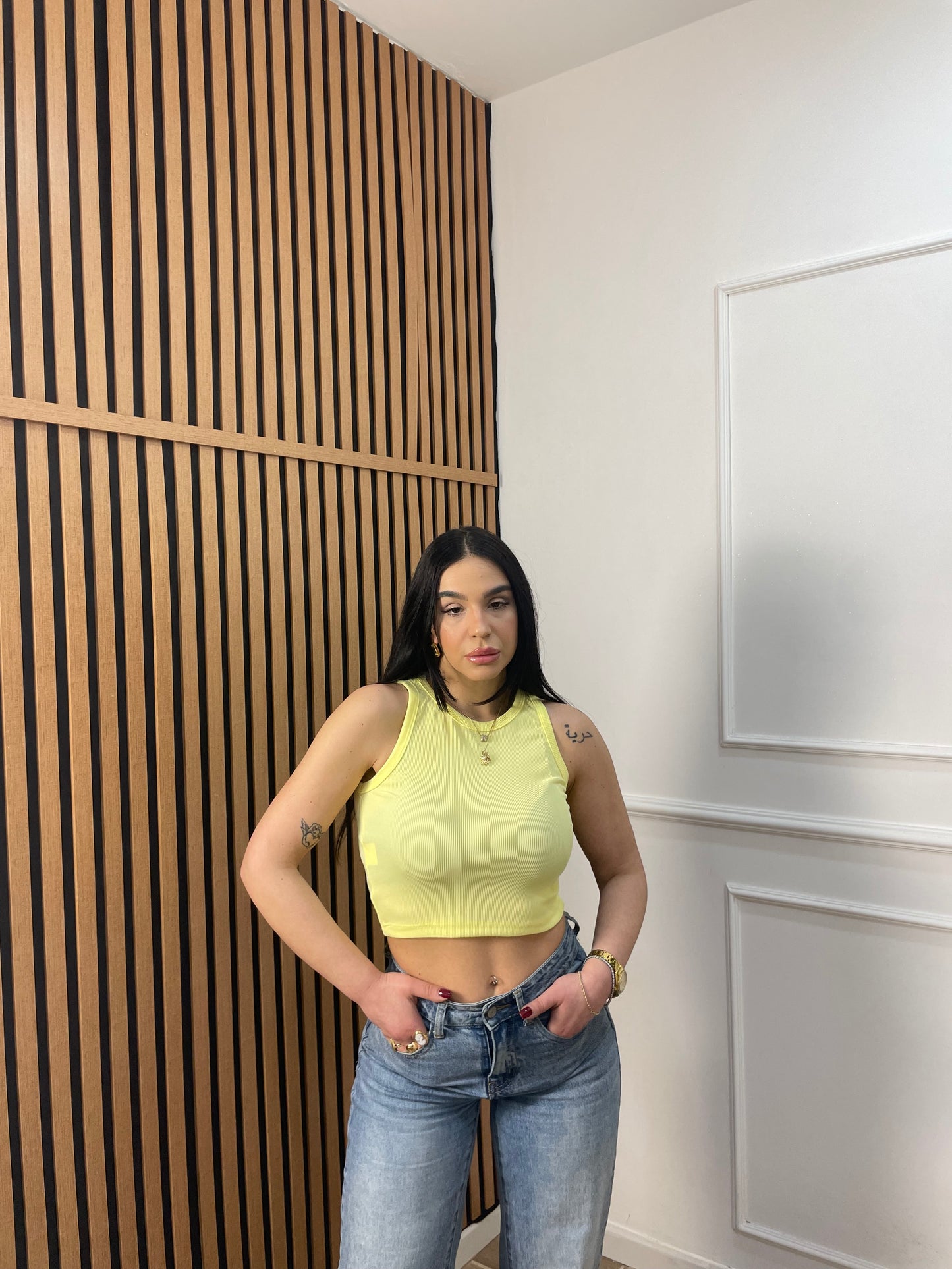 Canotta costine crop