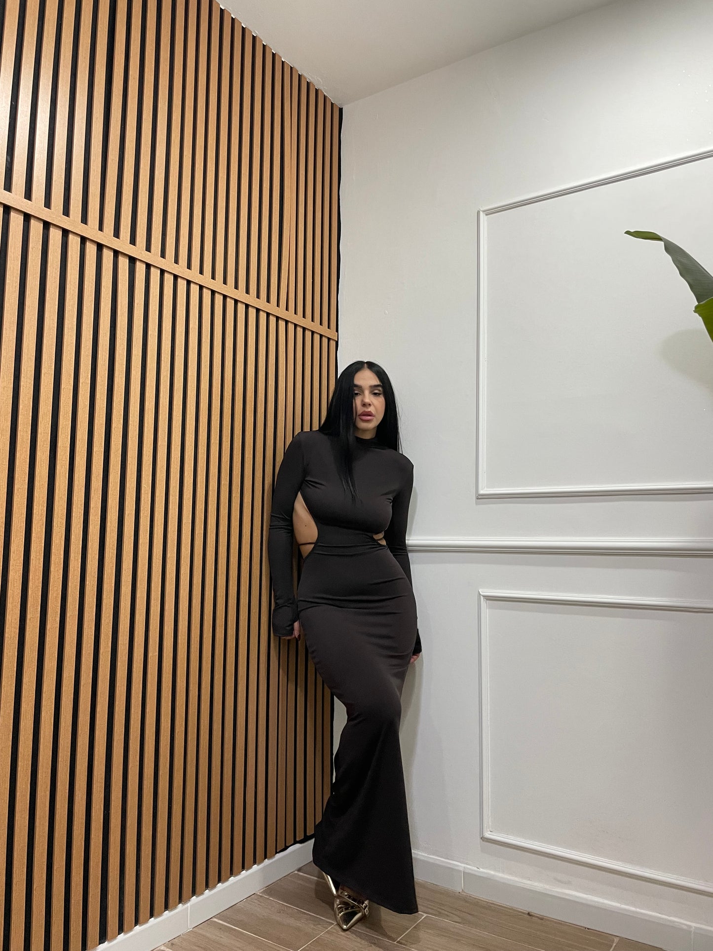 Abito intreccio retro