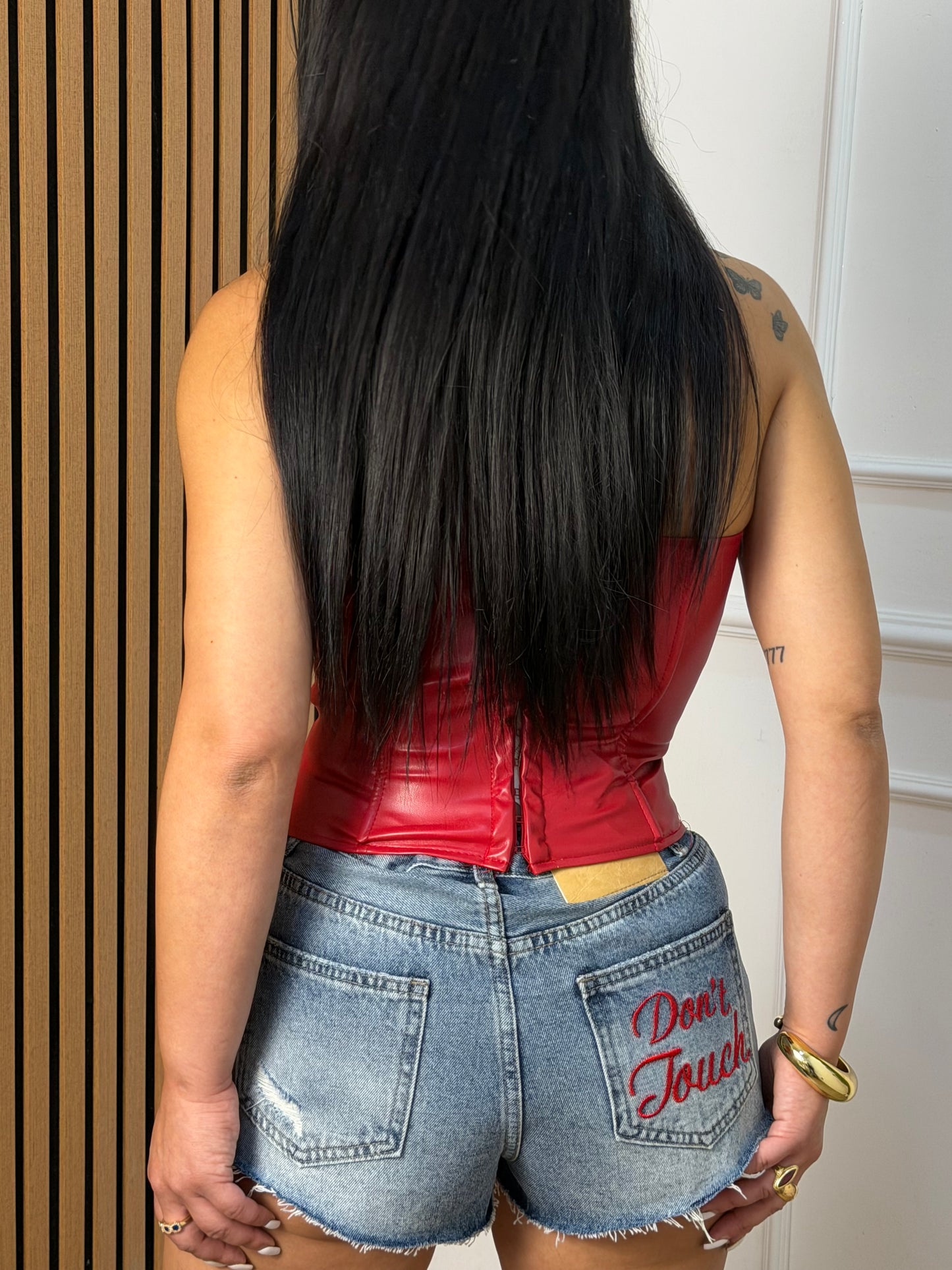 Shorts denim don’t touch