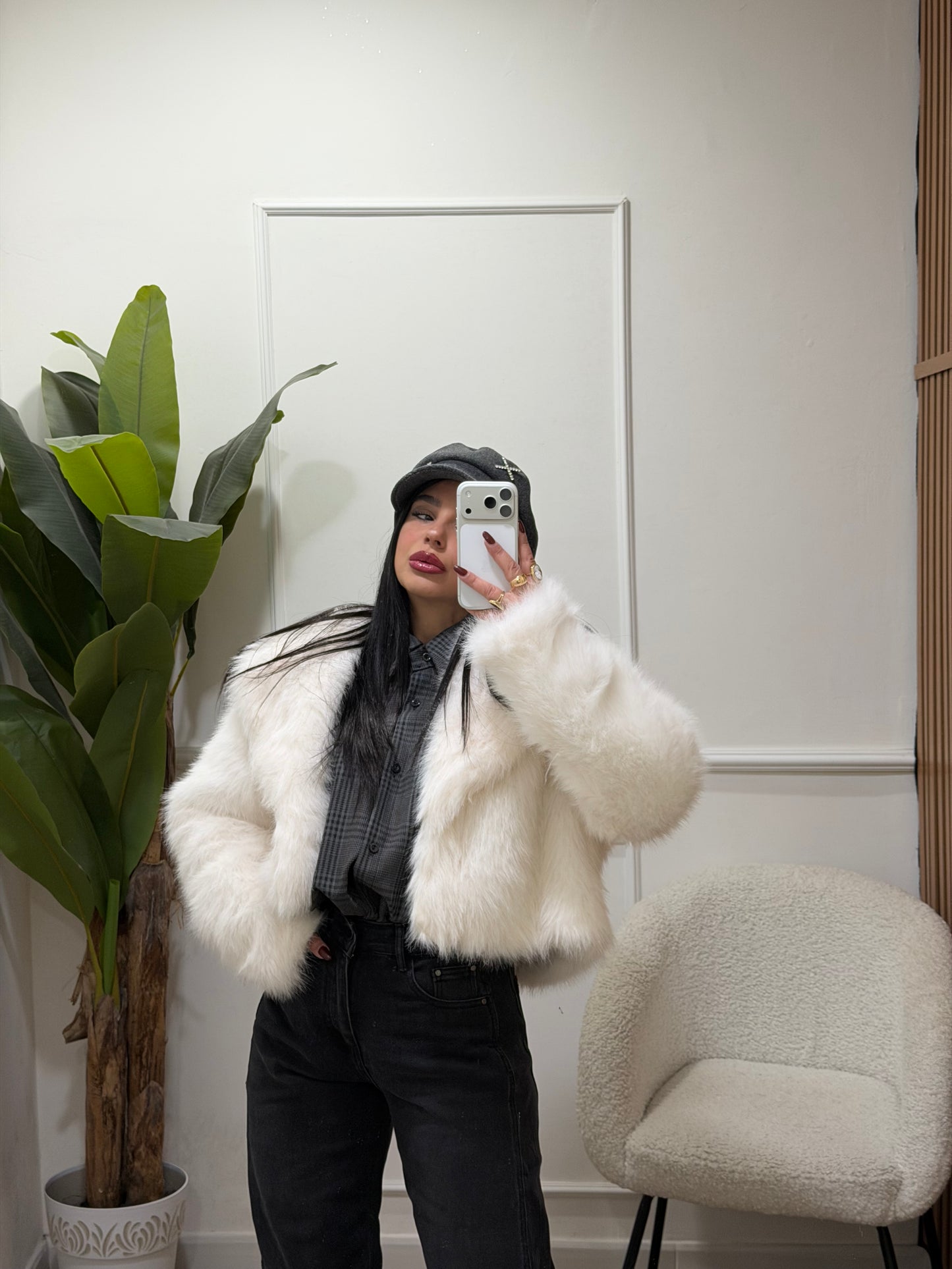 Ecopelliccia crop nuvola