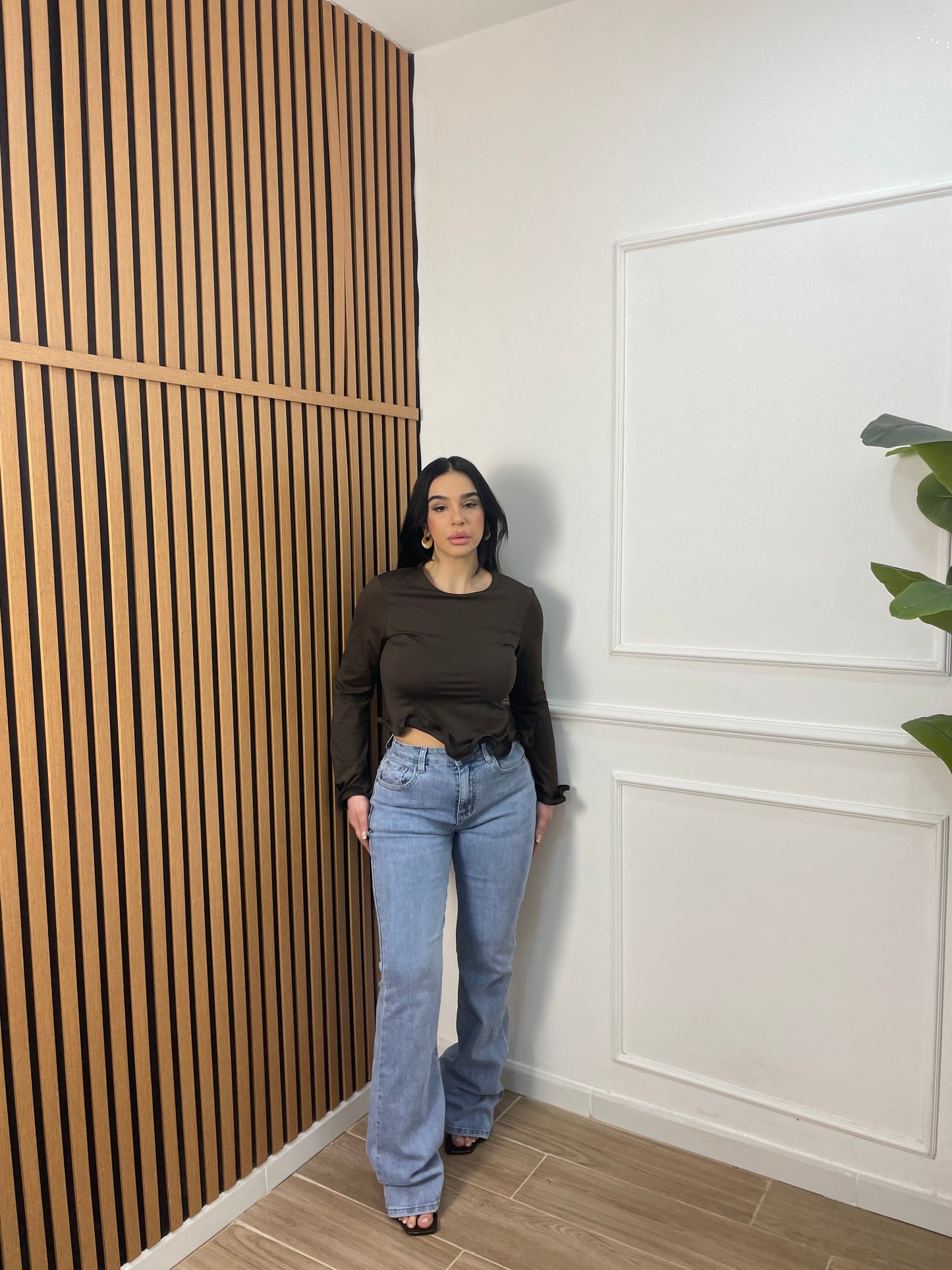 Jeans zampa chiaro