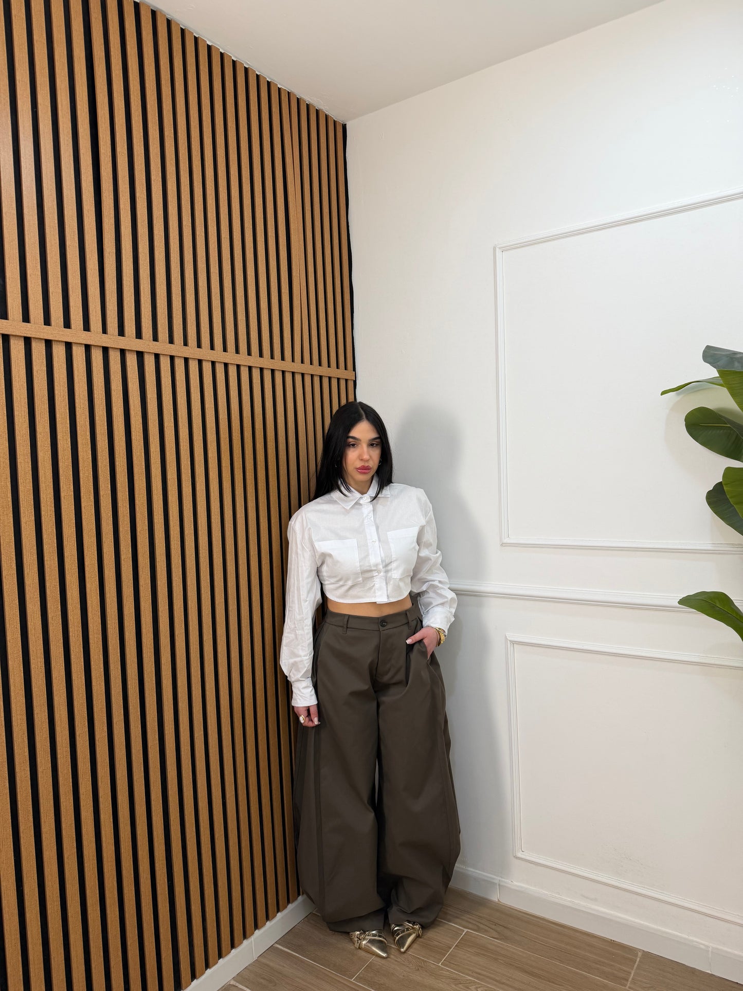 Pantalone balloon superior