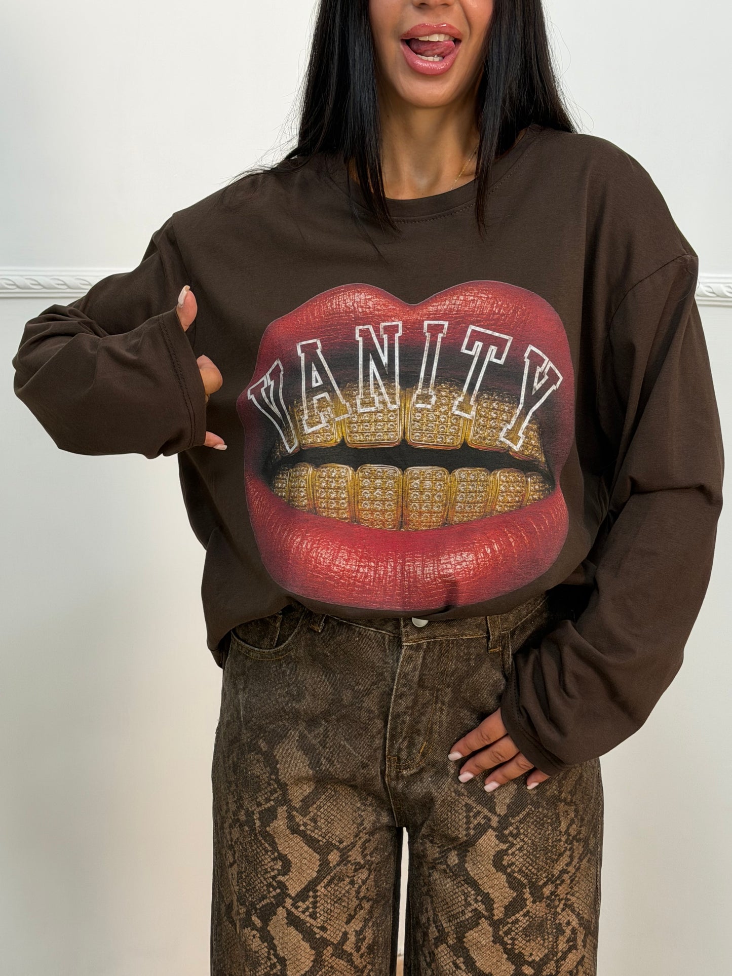 T-shirt oversize vanity