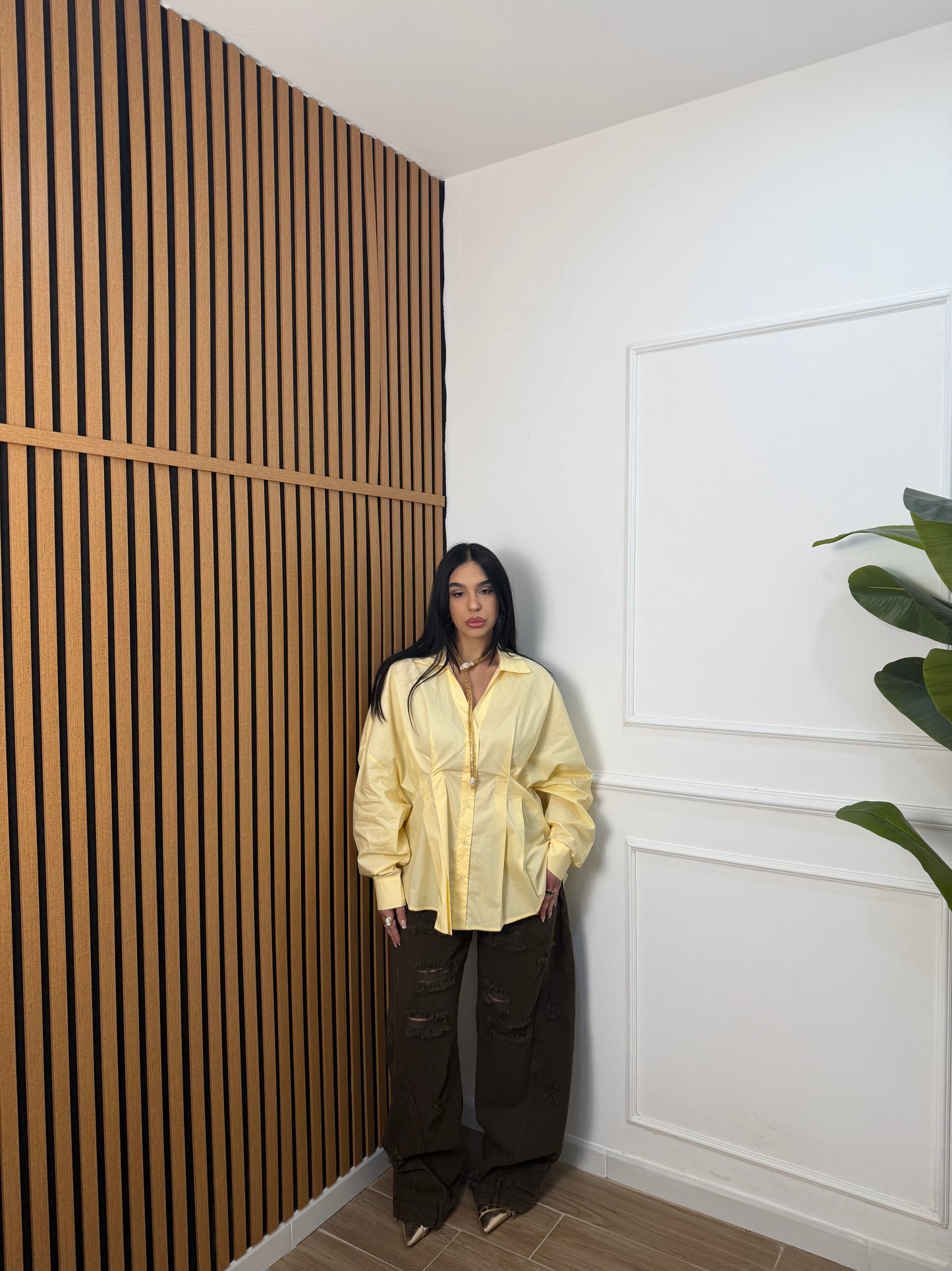 Jeans Up&Down marrone