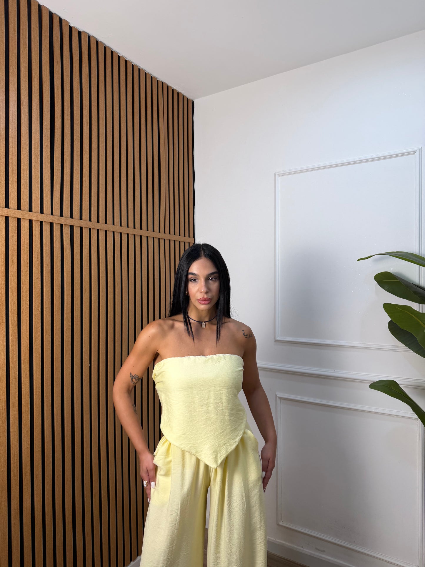 Coordinato top Bandana