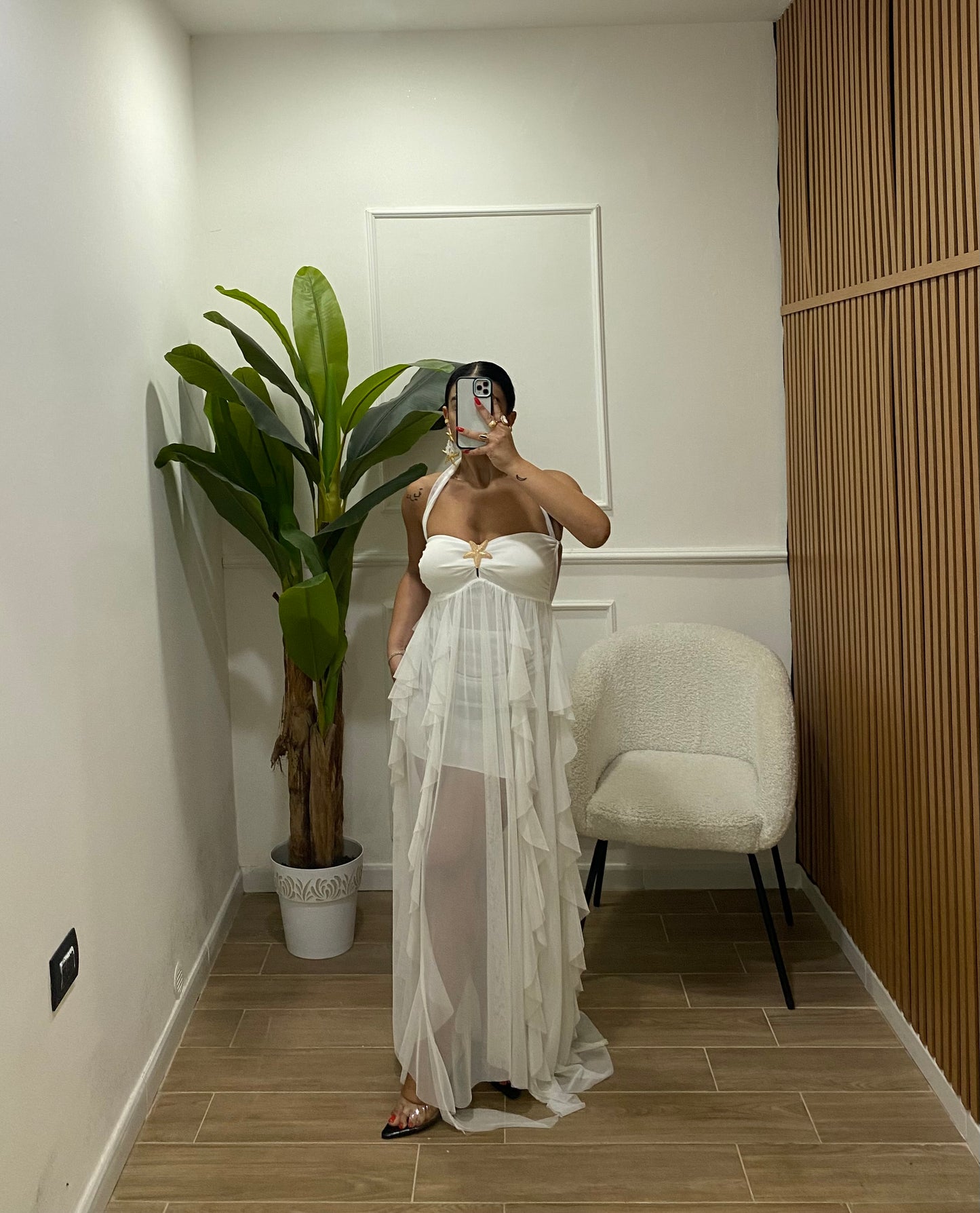 Abito balze stella marina