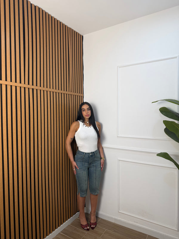 Bermuda denim slim
