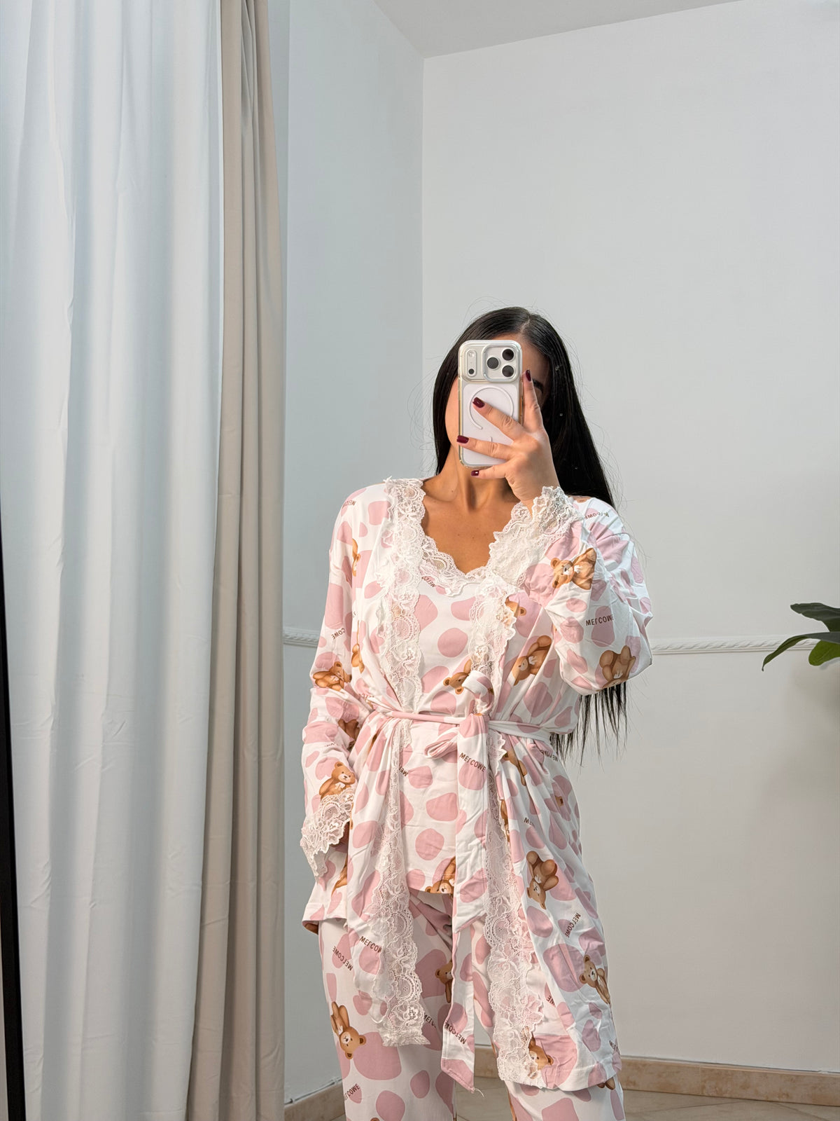 Pigiama teddy lover 3pz