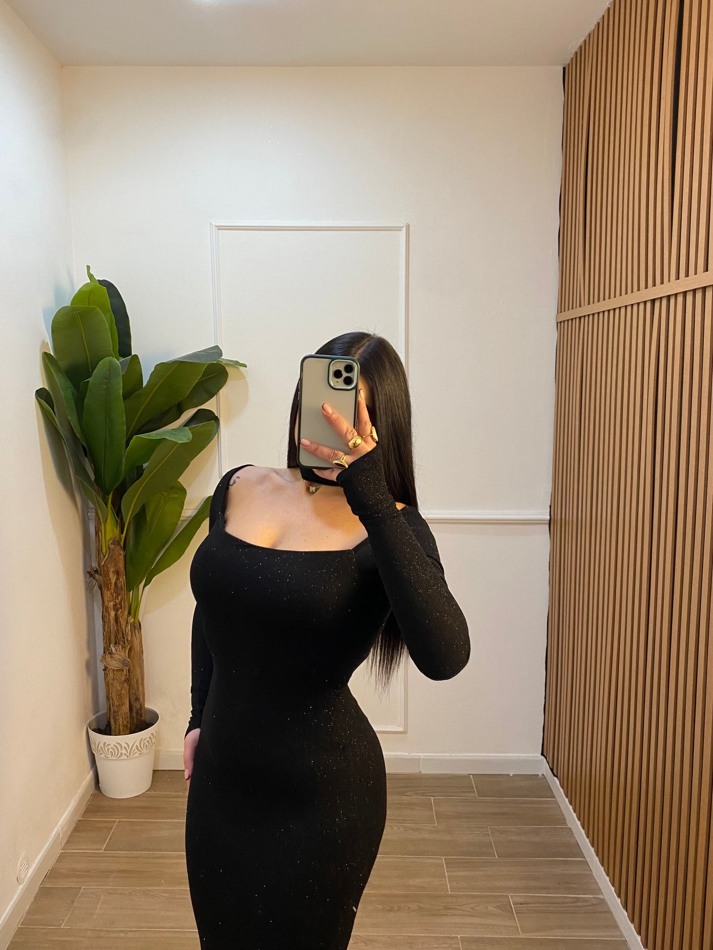 Abito CHOKER lurex