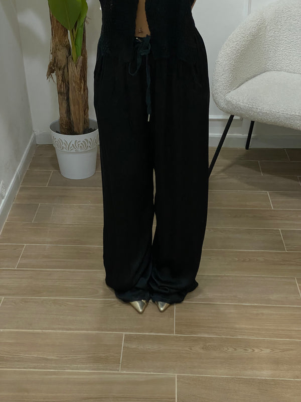 Pantalone satin