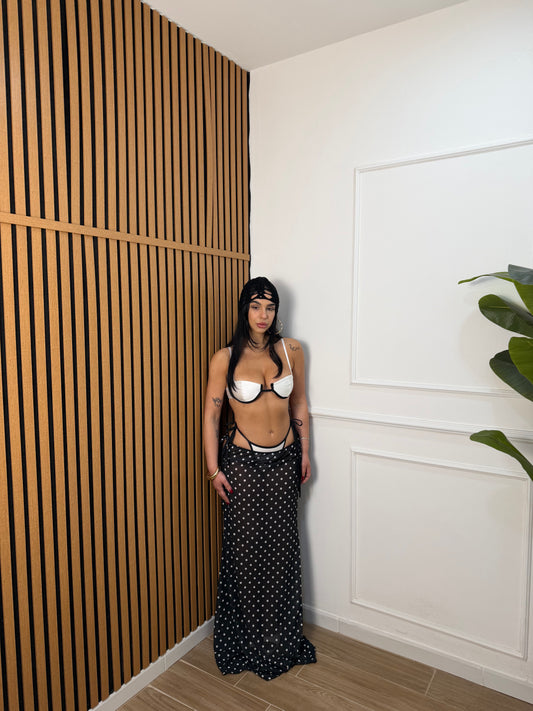 Bikini gonna pois