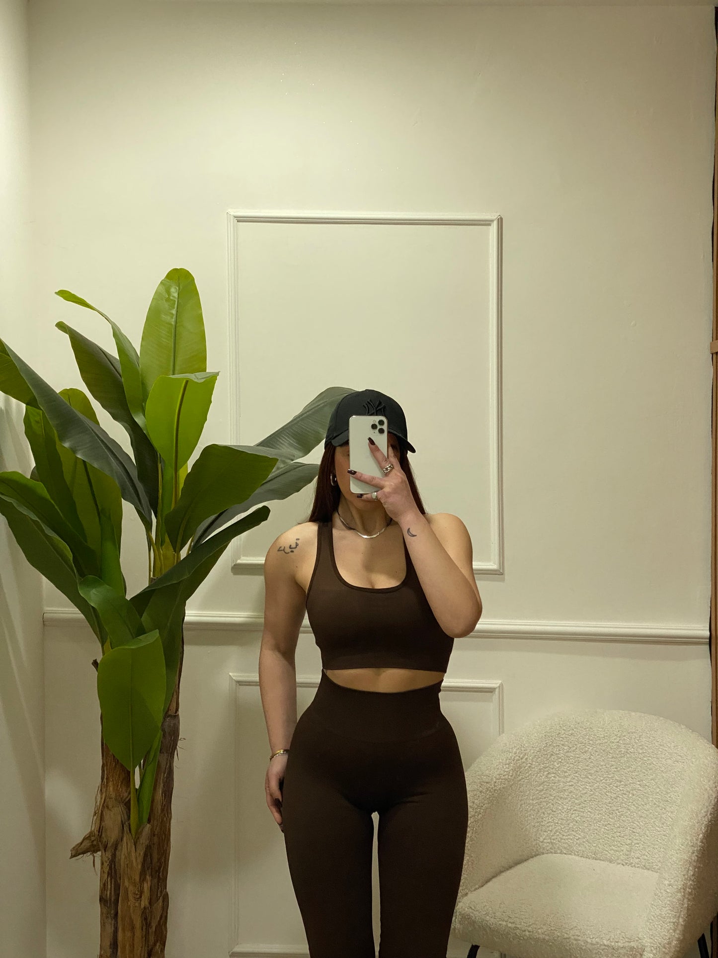 Coordinato modellante top incrocio