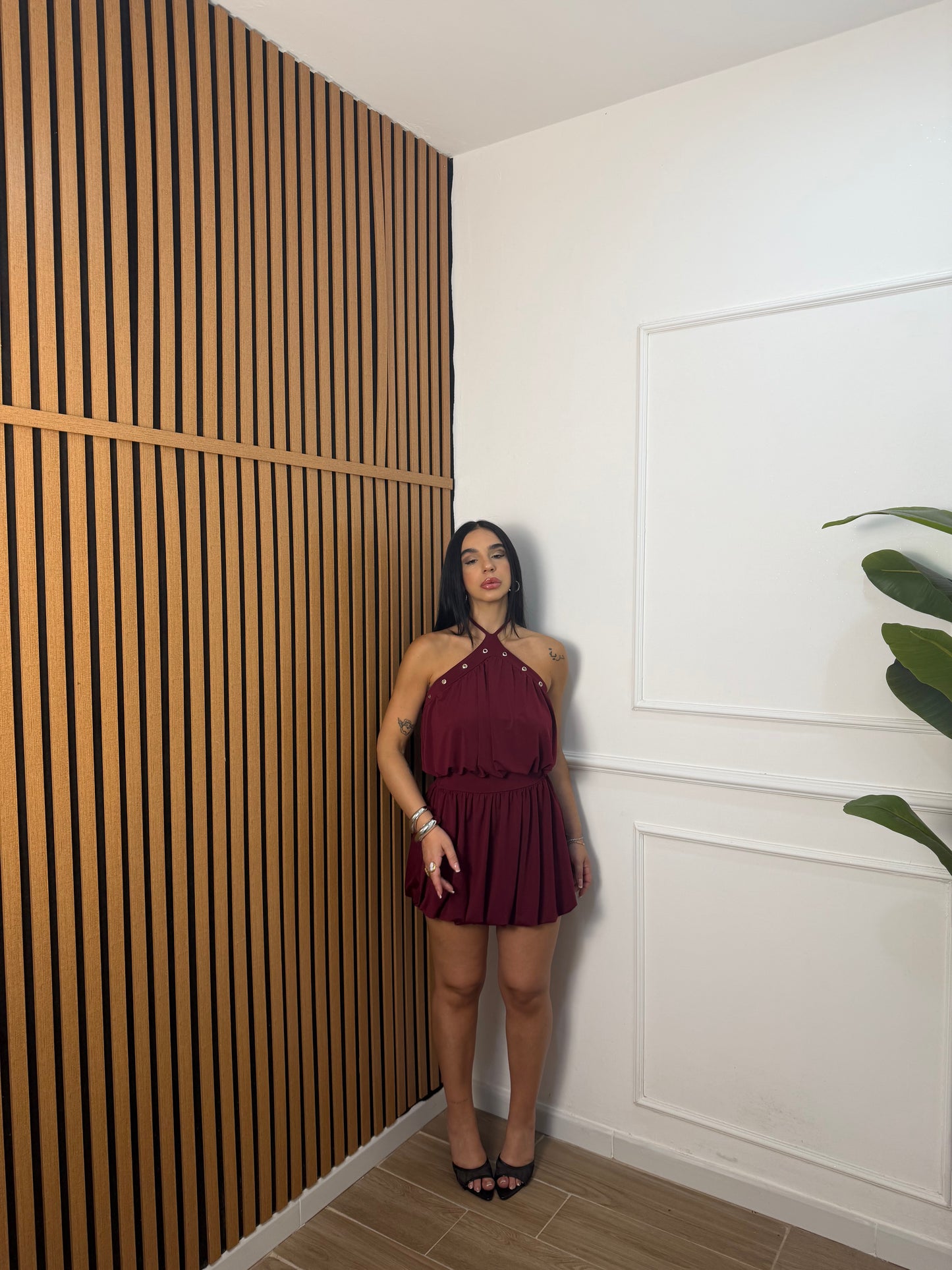 Mini dress borchie