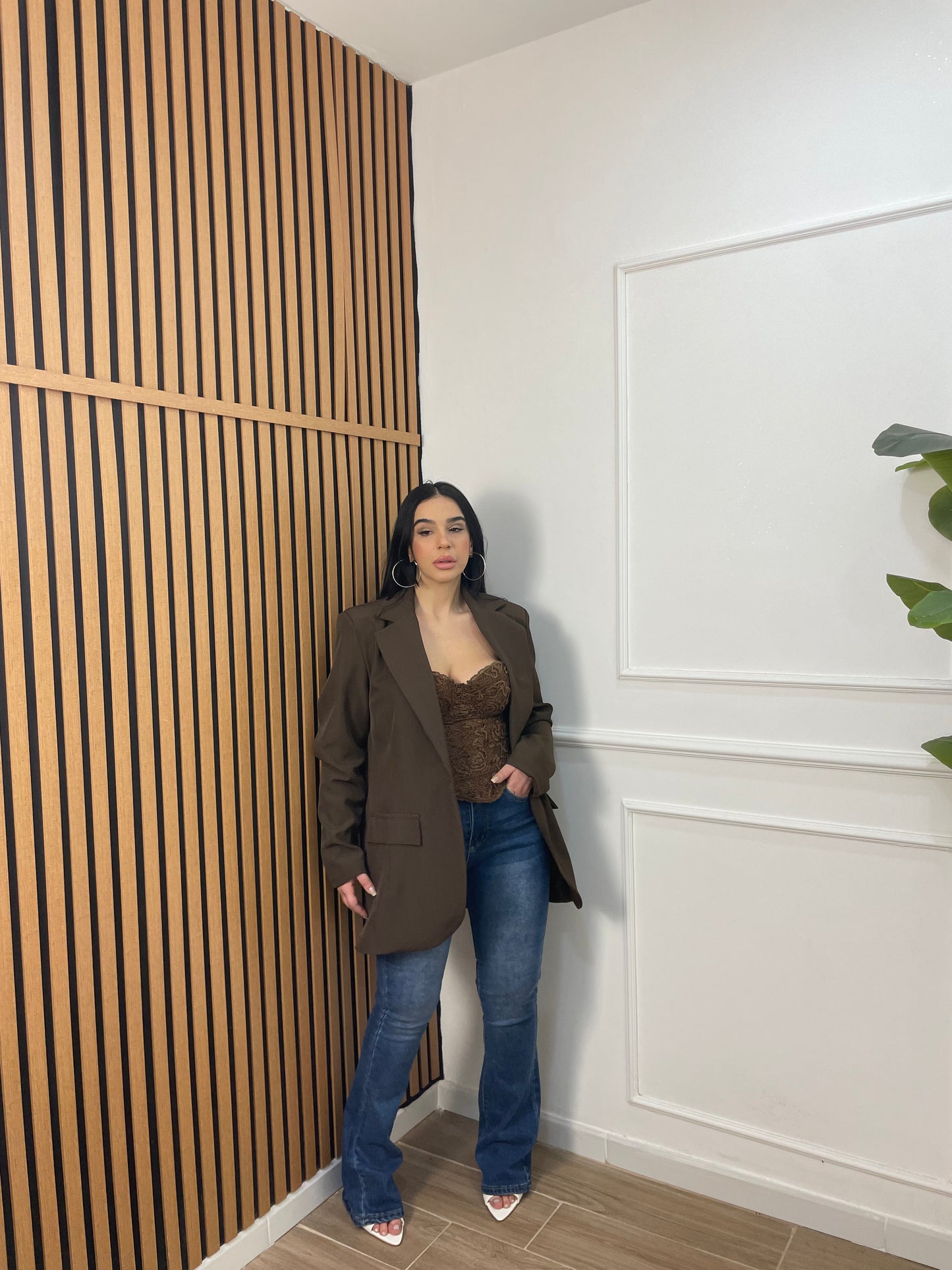 Jeans blu zampa