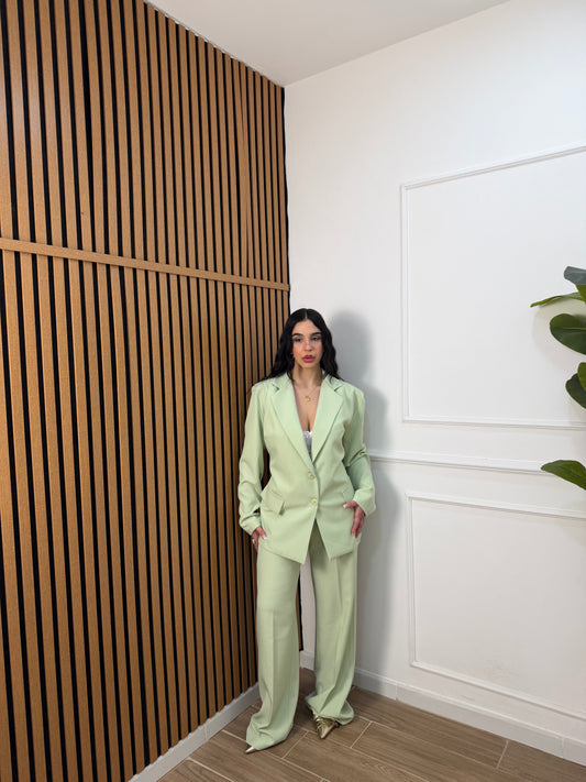 Tailleur pizzo retro