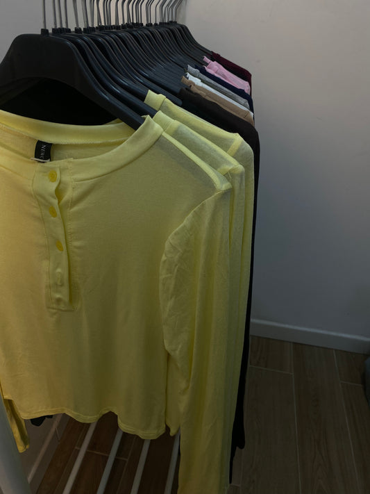 Maglia intimissimi bottoncini