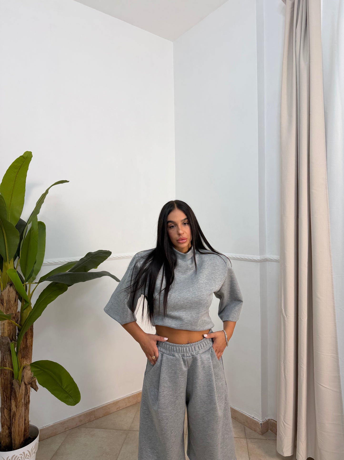 Coordinato sport bermuda
