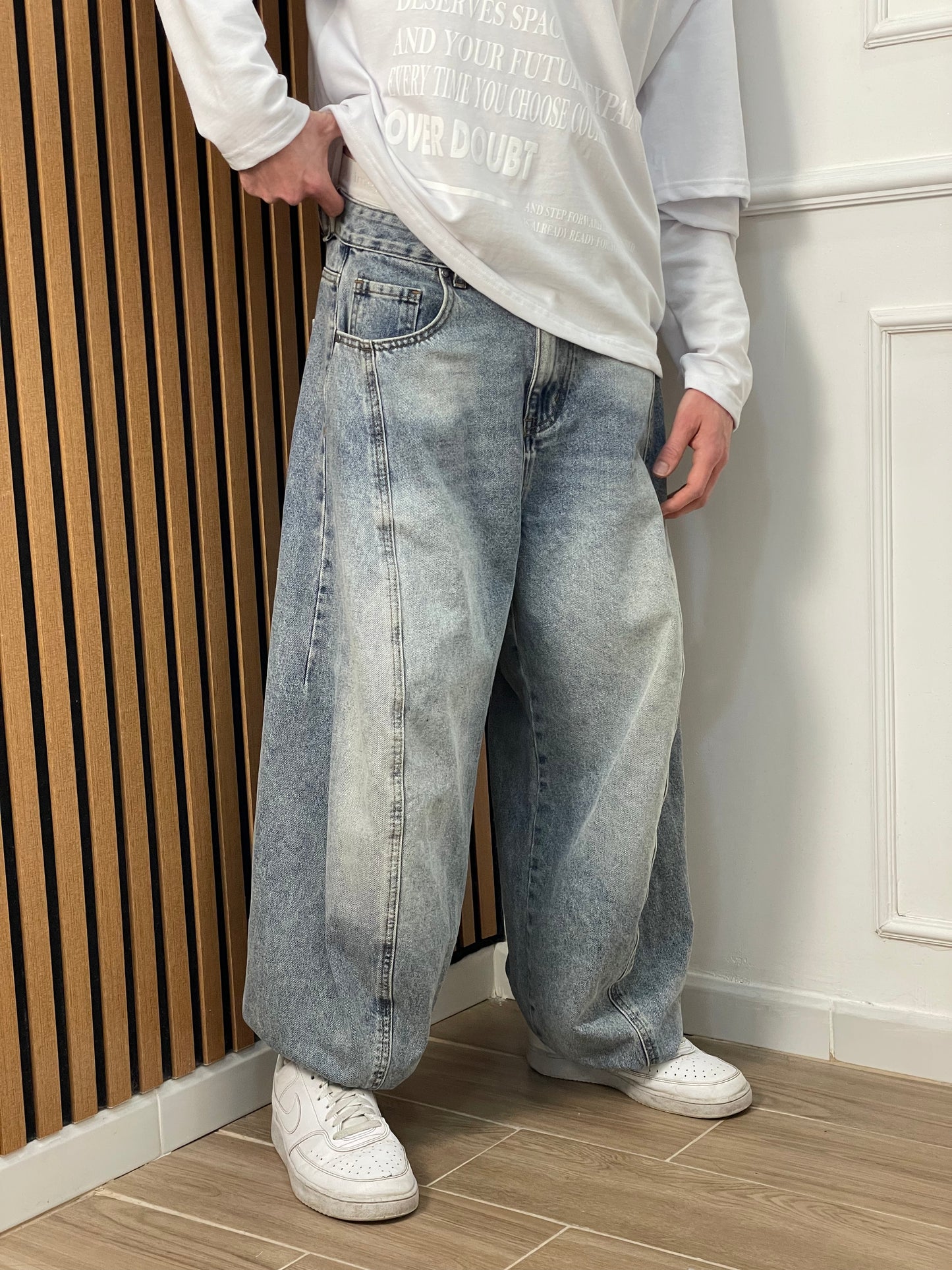jeans balloon sfumato
