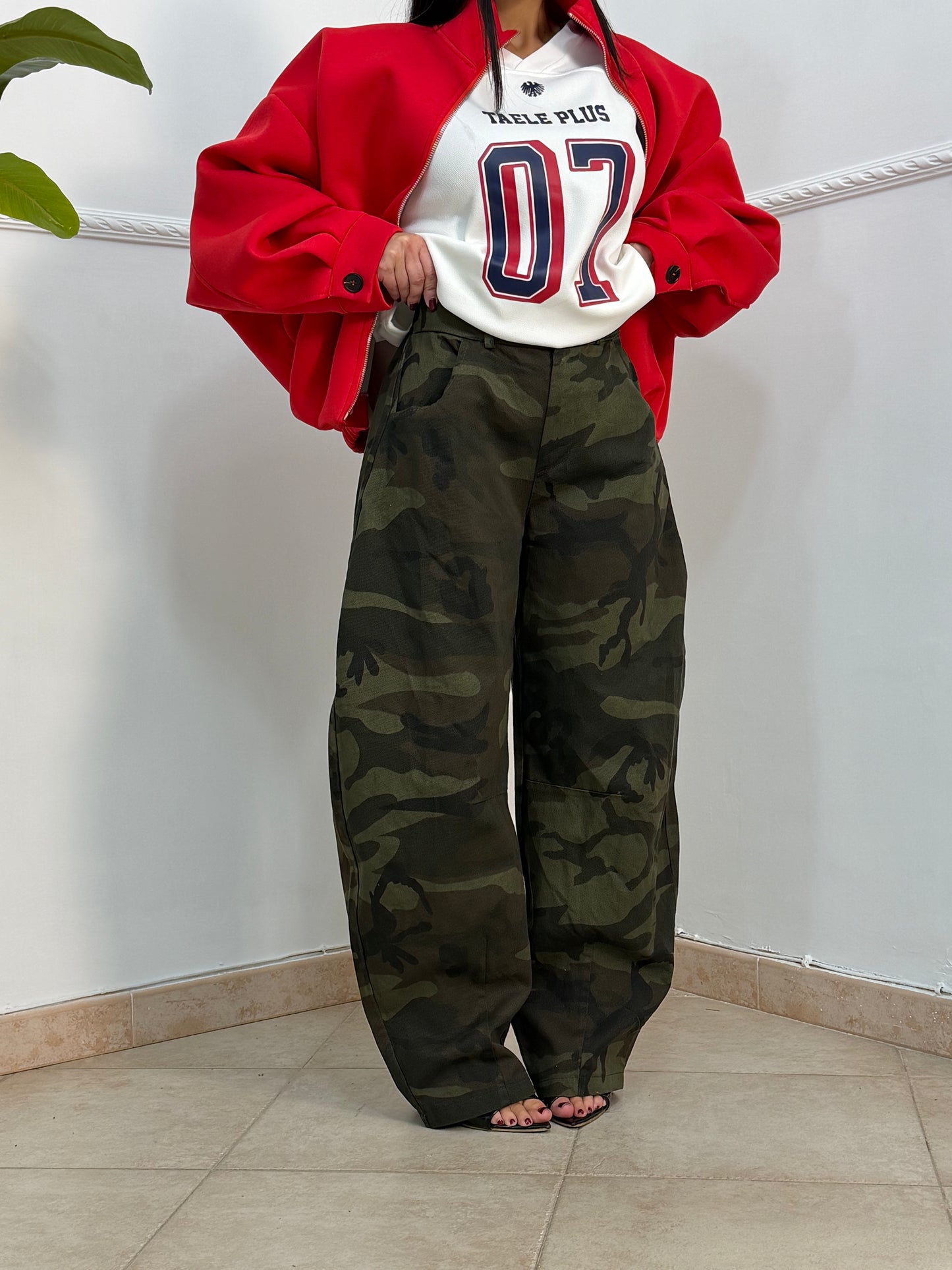 jeans balloon camo