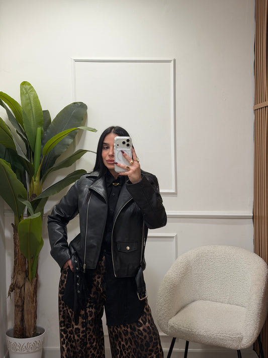 chiodo ecopelle basic