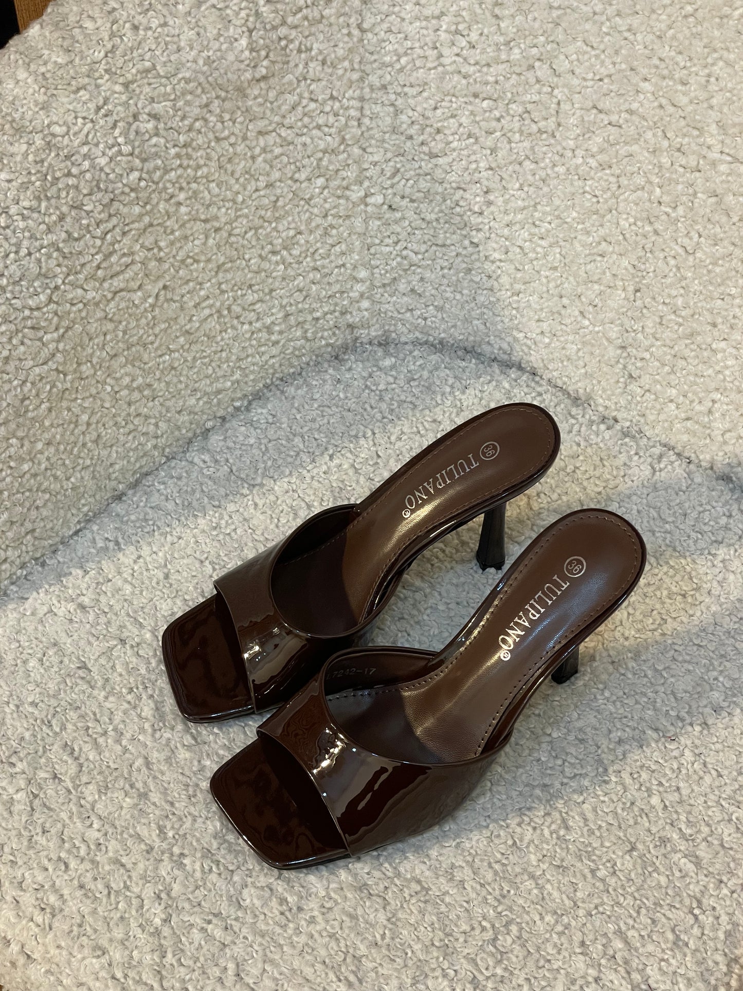 sandalo quadrato brown